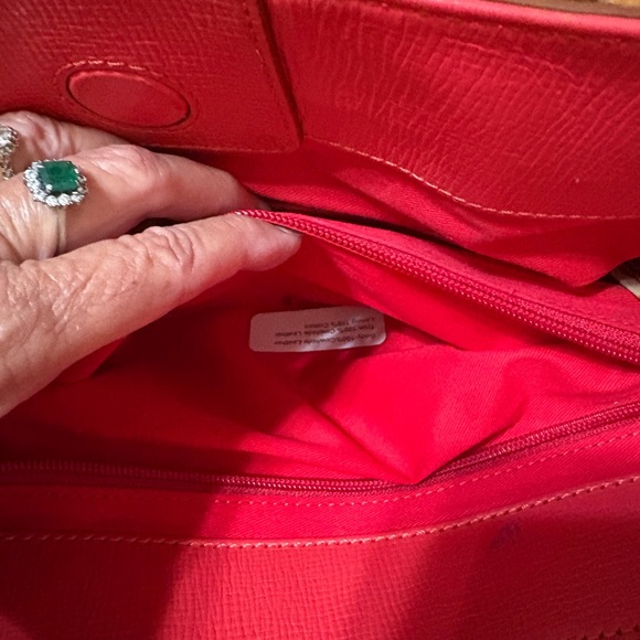 Dooney & Bourke Red and Tan Shoulder Bag - Picture 10 of 13